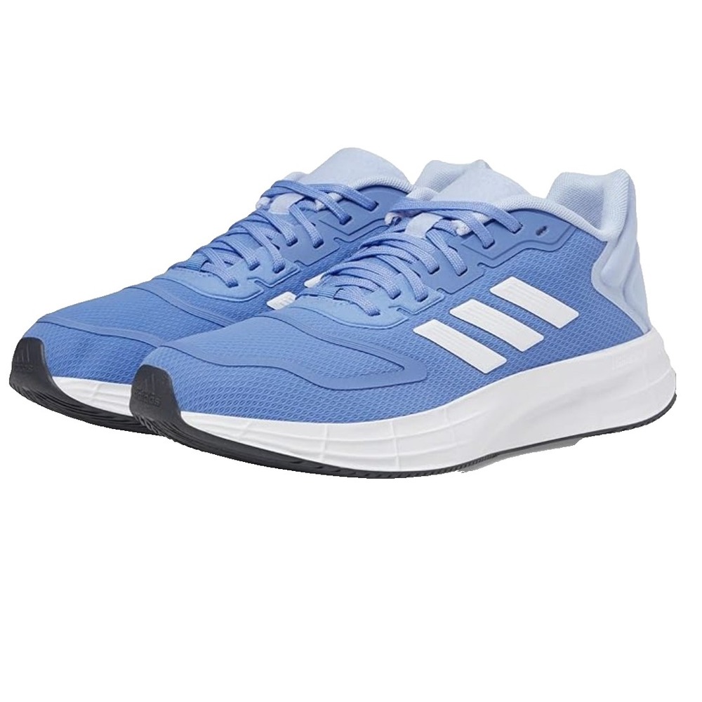 Adidas Women's Duramo 10 Running Shoe HQ4131,‎ Light Blue Size 6